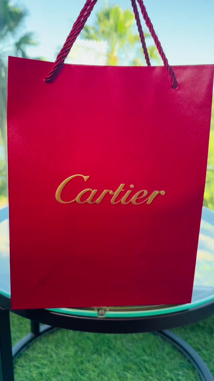 Cartier Santos - Plata - Verde - Fechador